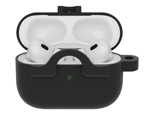 OtterBox - Hoes voor oplaaddoos draadloze oordopjes - zwarte toffee (zwart) - voor Apple AirPods Pro (1e generatie, 2e generatie) — Front