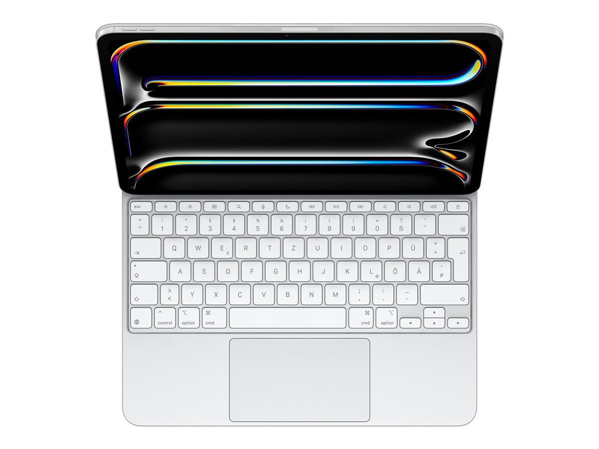 Magic Keyboard for iPad Pro 13-inch (M4) - German - White — Front