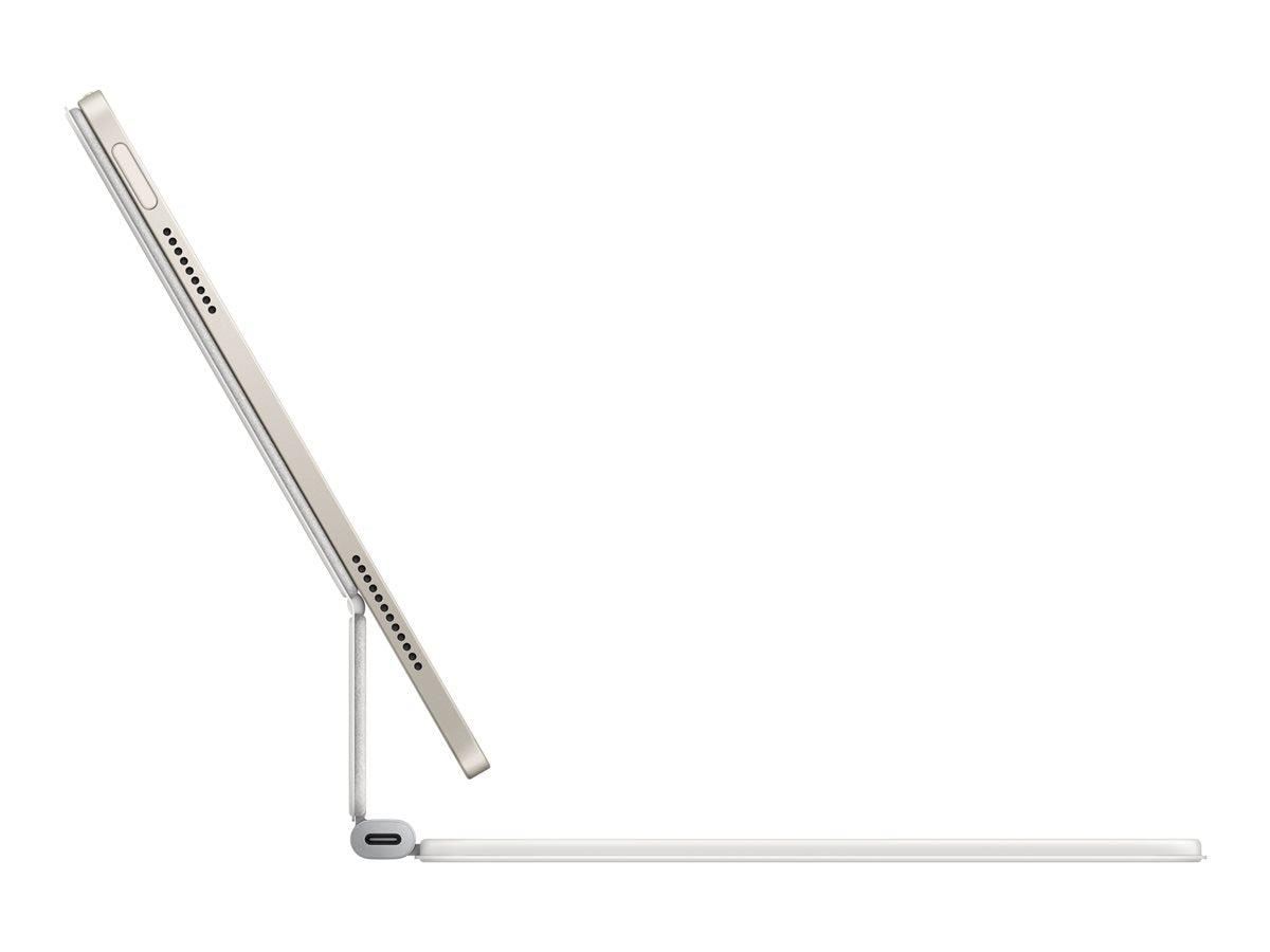 Magic Keyboard voor iPad Air 11-inch White — Left side