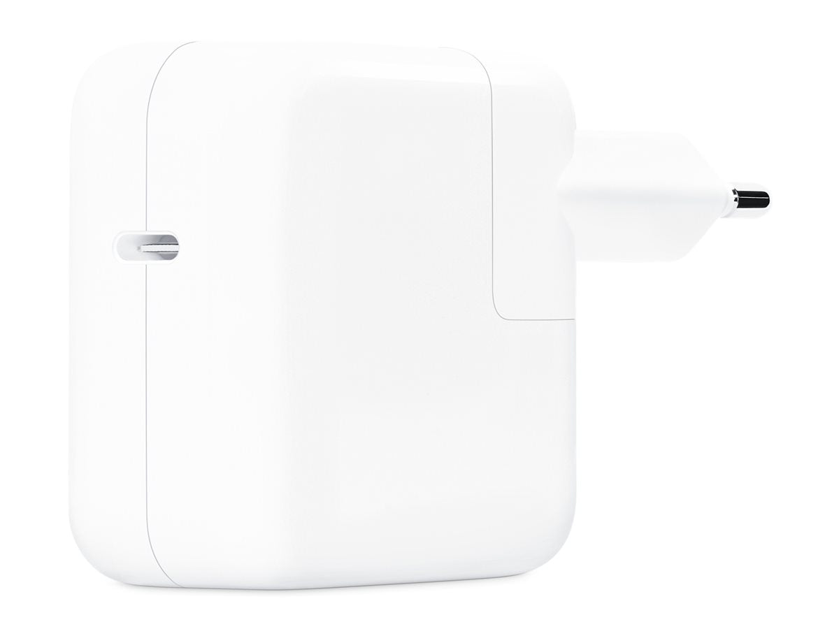 Apple - Netspanningsadapter - 30 Watt (USB-C) — Right-angle