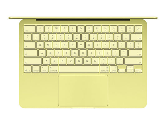 13-inch MacBook Neo Citrus — Top