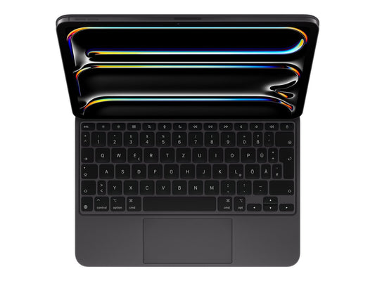 Magic Keyboard for iPad Pro 11-inch (M4) - German - Black — Front