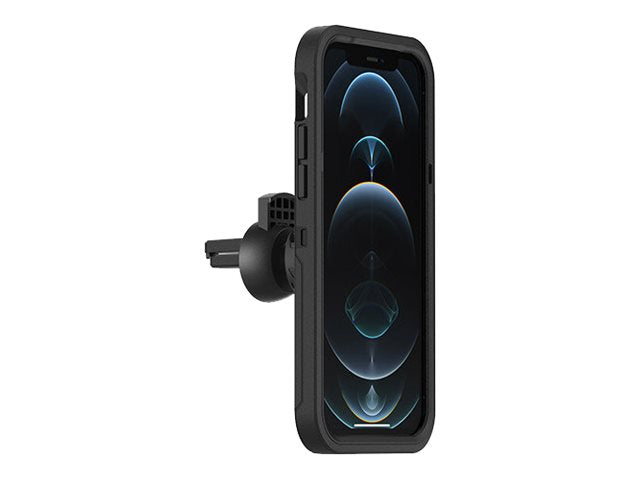 OtterBox - Autohouder voor mobiele telefoon - voor MagSafe - zwart - voor Apple iPhone 12, 12 mini, 12 Pro, 12 Pro Max — Front