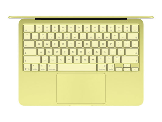 13-inch MacBook Neo Citrus — Top
