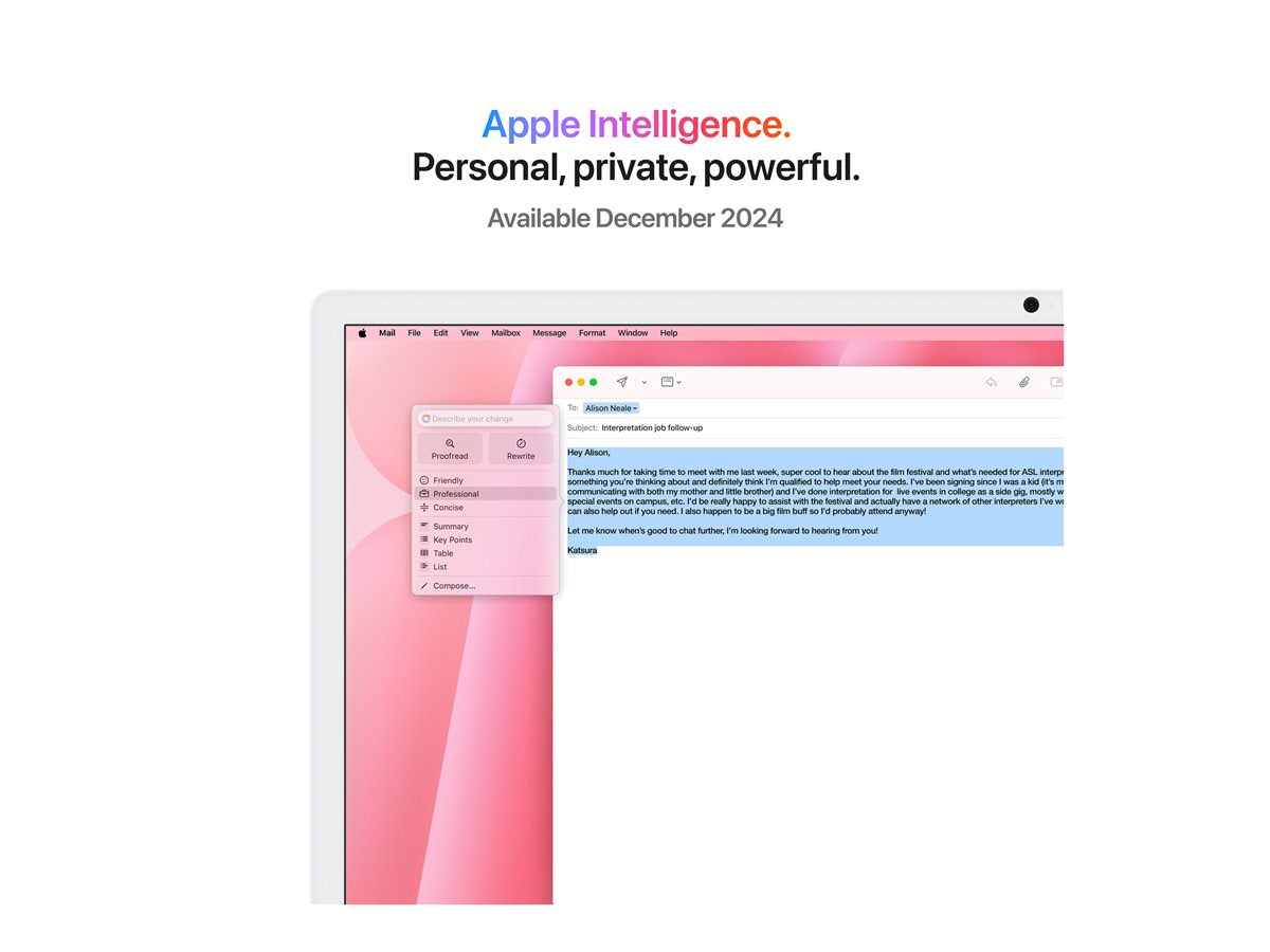 24-inch iMac Pink — Close-up