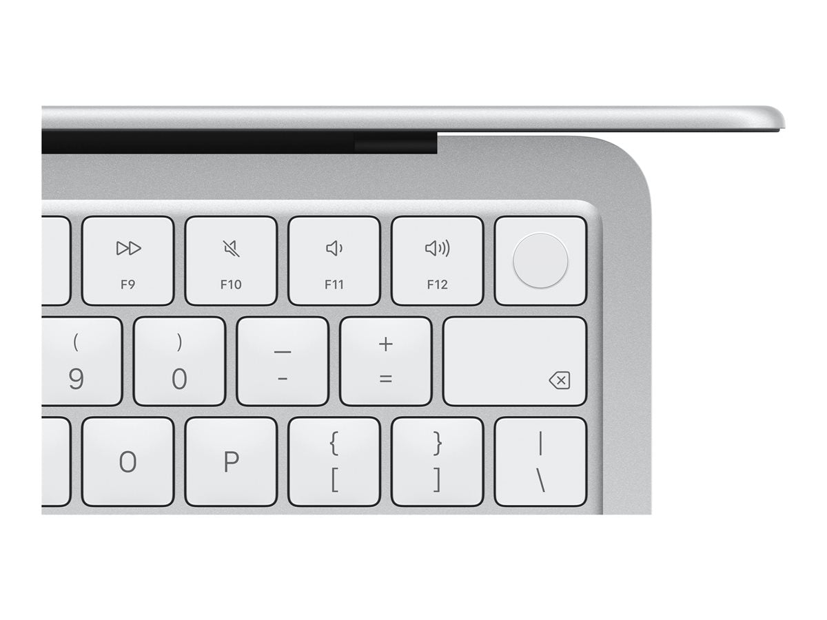 13-inch MacBook Neo Silver — Close-up