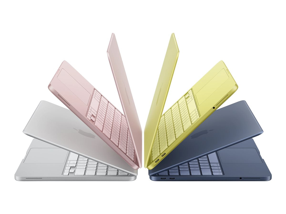 13-inch MacBook Neo Blush — Multi-angle