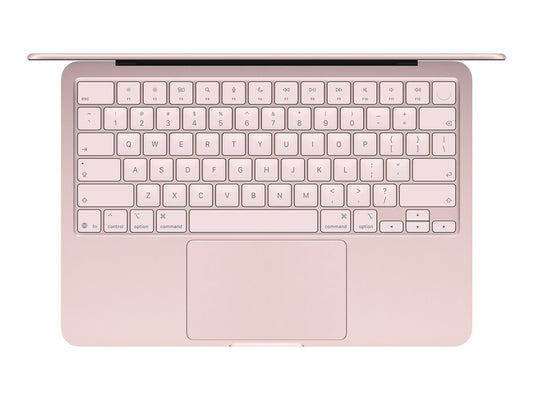 13-inch MacBook Neo Blush — Top