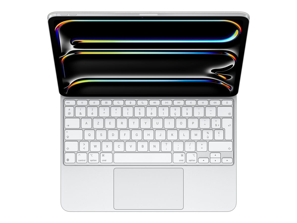 Magic Keyboard for iPad Pro 13-inch (M4) - French - White — Front