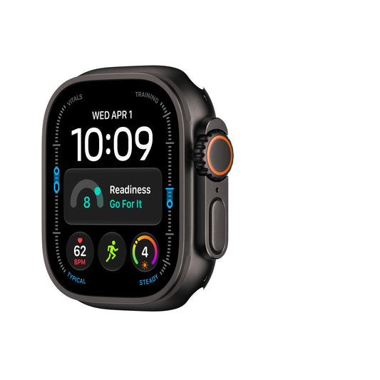 Apple Watch Ultra 4 GPS + Cellular 49mm Black Titanium Case with Black Titanium Milanese Loop - L