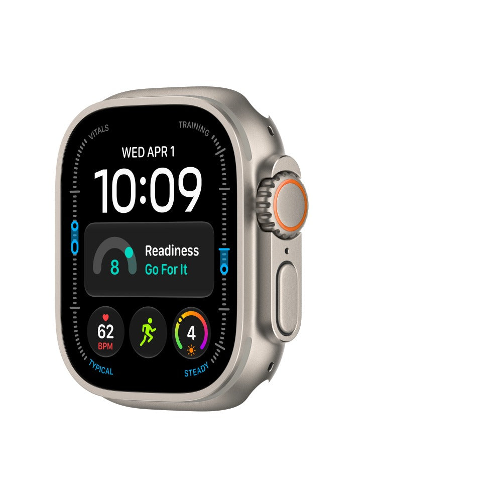 Apple Watch Ultra 4 GPS + Cellular 49mm Natural Titanium Case with Natural Titanium Milanese Loop - S